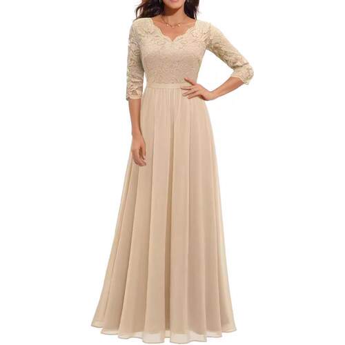 Womens Formal Dress Mother of The Bride Dress 34 Sleeve