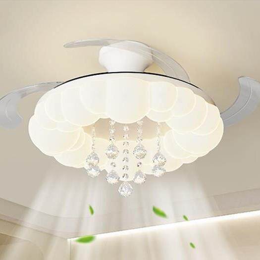 客厅吊灯2026新款大厅主灯中山灯具风扇灯吸顶卧室餐厅高级感轻奢