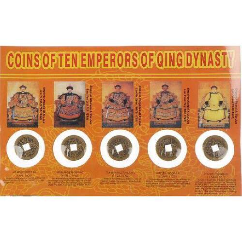 10Pcs Emperors coins chinese copper coin old dynasty