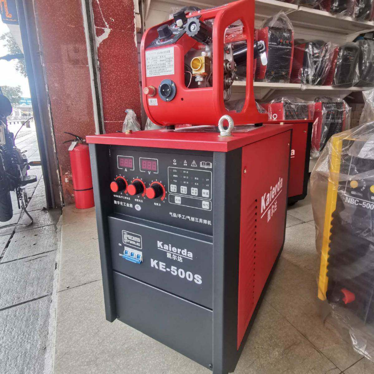杭州凯尔达气保焊机E-350SE-500S分体式380V重工业级二保焊机
