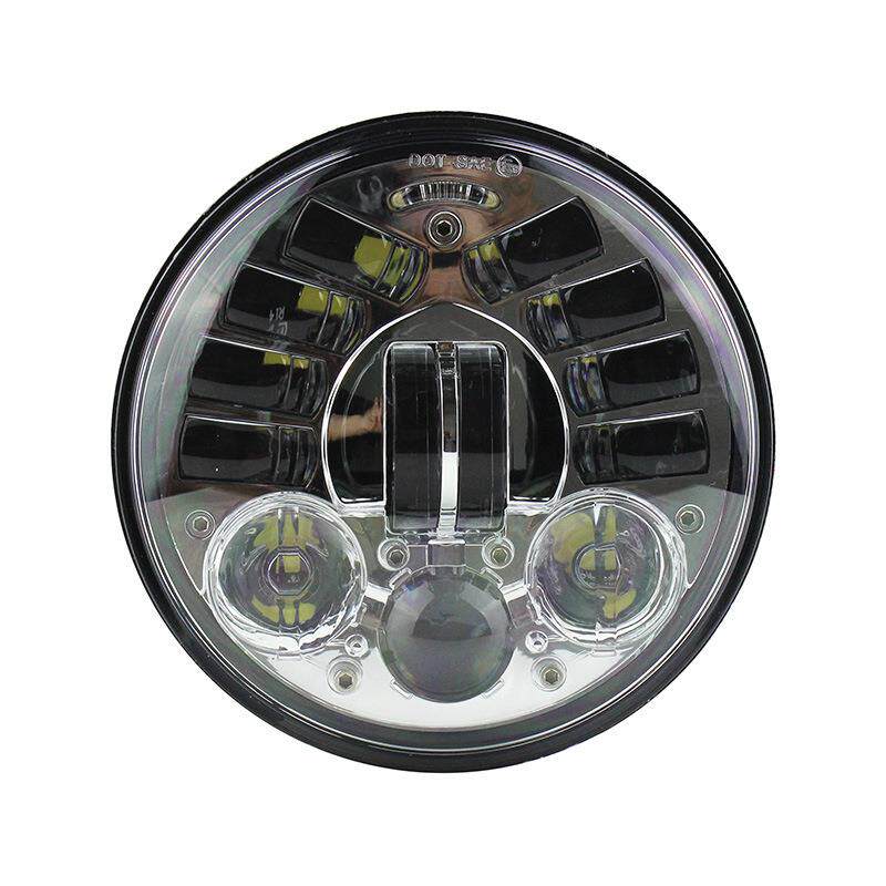 5.75寸哈雷自适应远近光前照灯 哈雷摇摆大灯 重感力远近光le