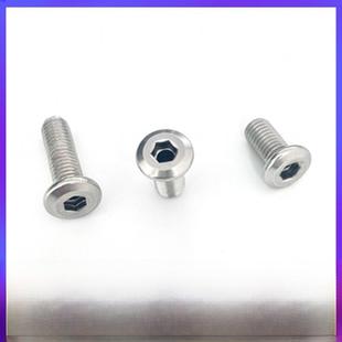 304不锈薄倒边空心平头内六角螺丝M钢3M45M6M8M1M0斜头边家具螺钉