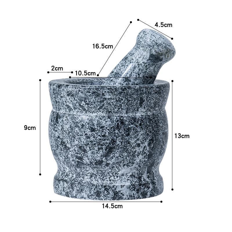 正品捣蒜器臼青石蒜泥器压蒜器家用捣石罐碎捣药手动磨研器老式蒜