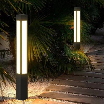 庭院4339户外灯防水景别墅草坪装饰灯方观柱园林乡村小区路灯工厂