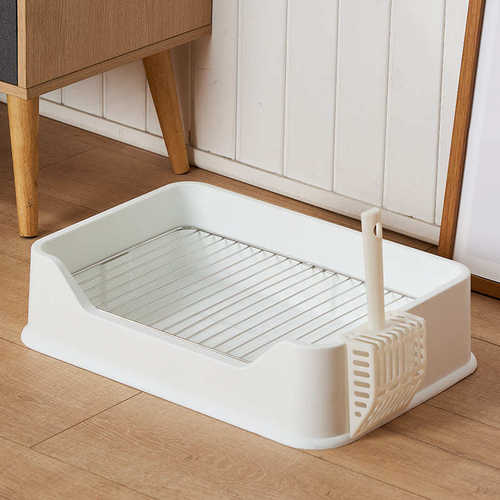 防便盆宠物用品狗狗狗踩犬尿盆不锈钢网厕所狗中小型批发狗屎厕所