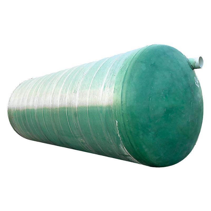 玻璃钢缠绕式化粪池成品三格式2/3/4/6/0/20/30/50/75/00立方