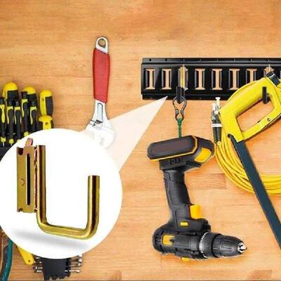 Etrack Hook Galvanized Iron E Track Tool Holder 4 Pieces