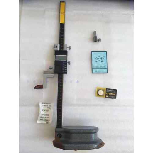 上海申韩高度尺0-200/300/500/600/1000mm电子数显游标高度卡尺