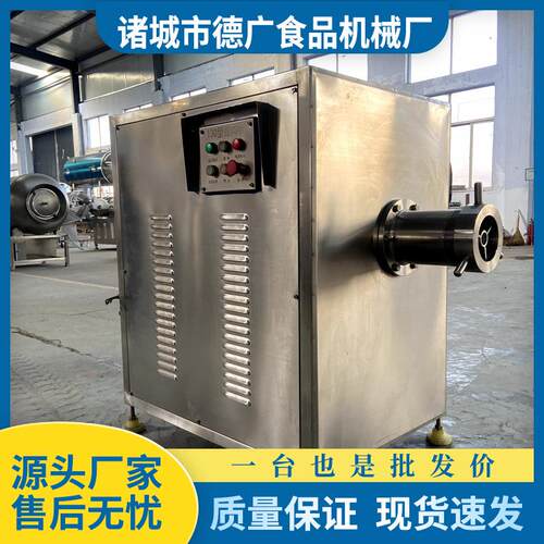 冻肉鲜肉绞肉设备250型绞肉机鸡肝猪肝绞泥机多功能冻鲜食品级