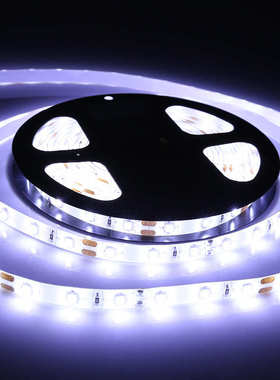 LED灯带亮led灯带高亮12V3528贴片60灯柜台灯条汽车滴胶灯带