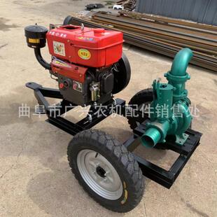 柴油3寸压井离心式水泵排水灌溉抽水机8马力手摇启动质量保障