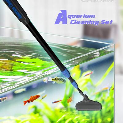 X-AQUATIC鱼缸五合一清洁套装水族箱微景观清洁器鱼缸刷水族附件