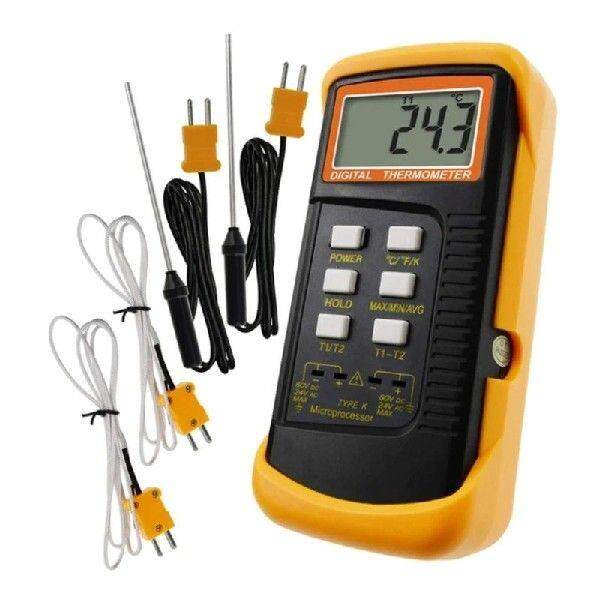 Handheld K Type Thermocouple Thermometer Lab Temperature