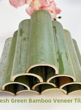 半圆形竹管，竹片，半瓦竹管，婚礼装饰品，年礼品宴会景观可定制