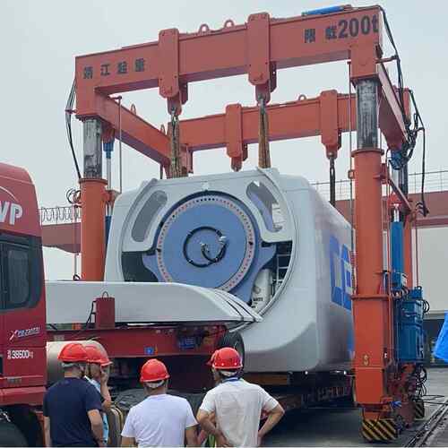 靖起液压龙门吊 非标设计 国内外适用 包安装 技术可靠 200t