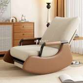 摇摇椅躺椅成人可睡觉新款 阳台懒人沙发椅客厅家用折叠单人休闲椅