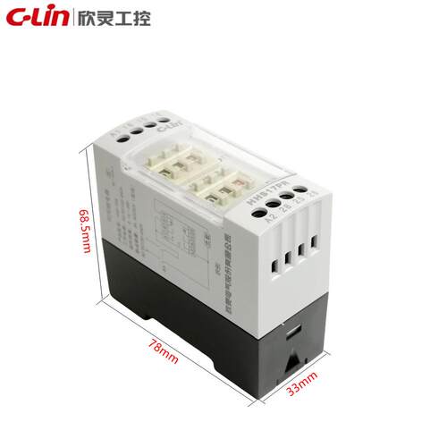 欣灵牌HHS17PR AC/DC100-240V AC/DC24V循环双延时超薄时间继电器