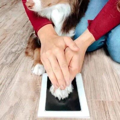 Cat Dog Paw Print Ink Kit Pad Safe Non-toxic Baby