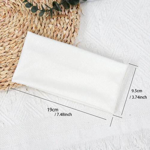Elastic Solid Color Hair Bands for Women and Men Hairband Ru