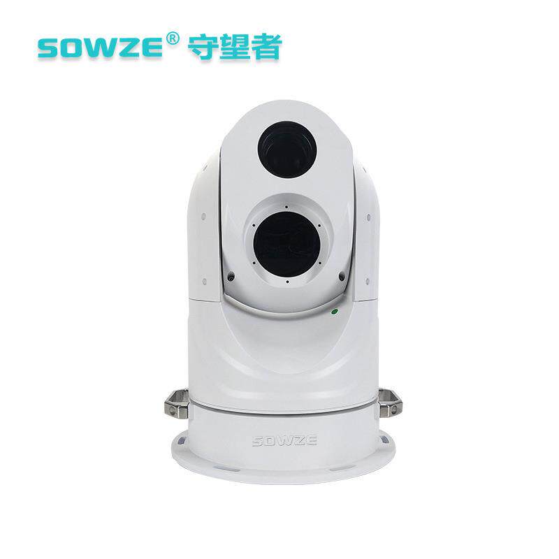船载用摄像机防水防抖涡轮蜗杆60倍可见光自稳陀螺仪双光谱云台
