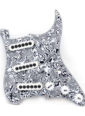 电吉他电路板 ST SQ单单单吉他护板 电吉他线路总成SSS拾音器套