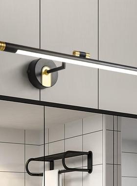 美式全铜镜前镜灯led浴防室卫1616生间柜镜专用水梳灯妆化妆灯