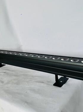 18颗10WLED全彩点控洗墙灯线性调光彩虹效果带音响插舞台灯光