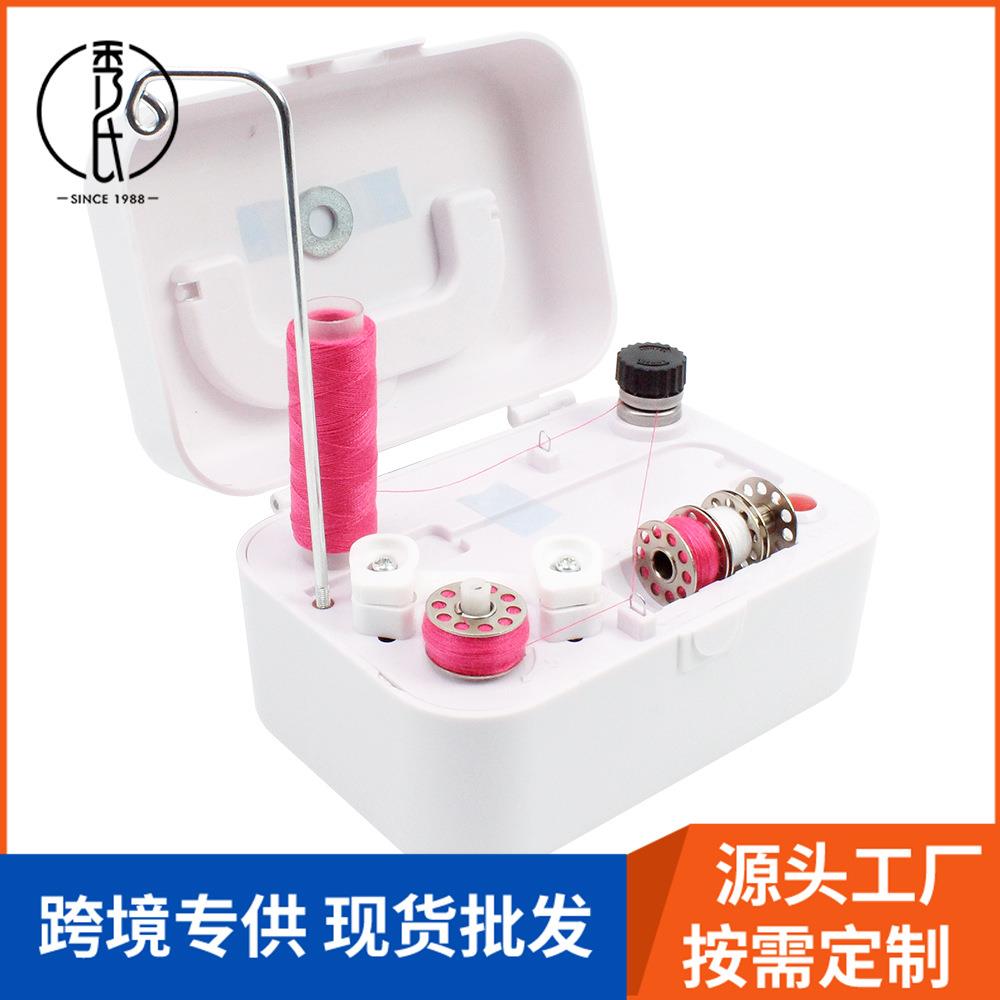 电动感应线满绕线机器 自动涤纶线绕线机 家庭缝补小型梭芯缠线器