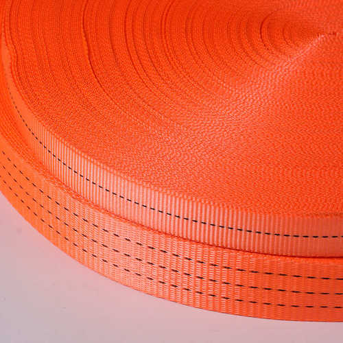 厂家批发 涤纶织带橙色货物固定绑紧捆绑带 彩色织带捆绑带多规格