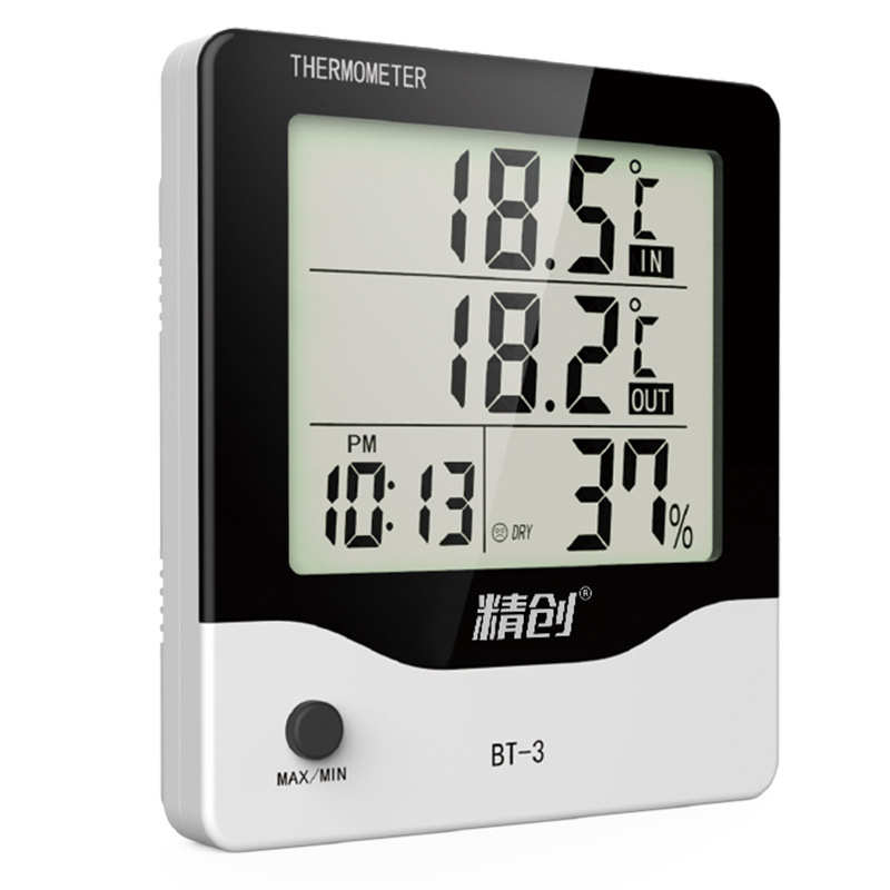 精创 Elitech BT-3电子温湿度计高精度冰箱实验室室内温湿度计