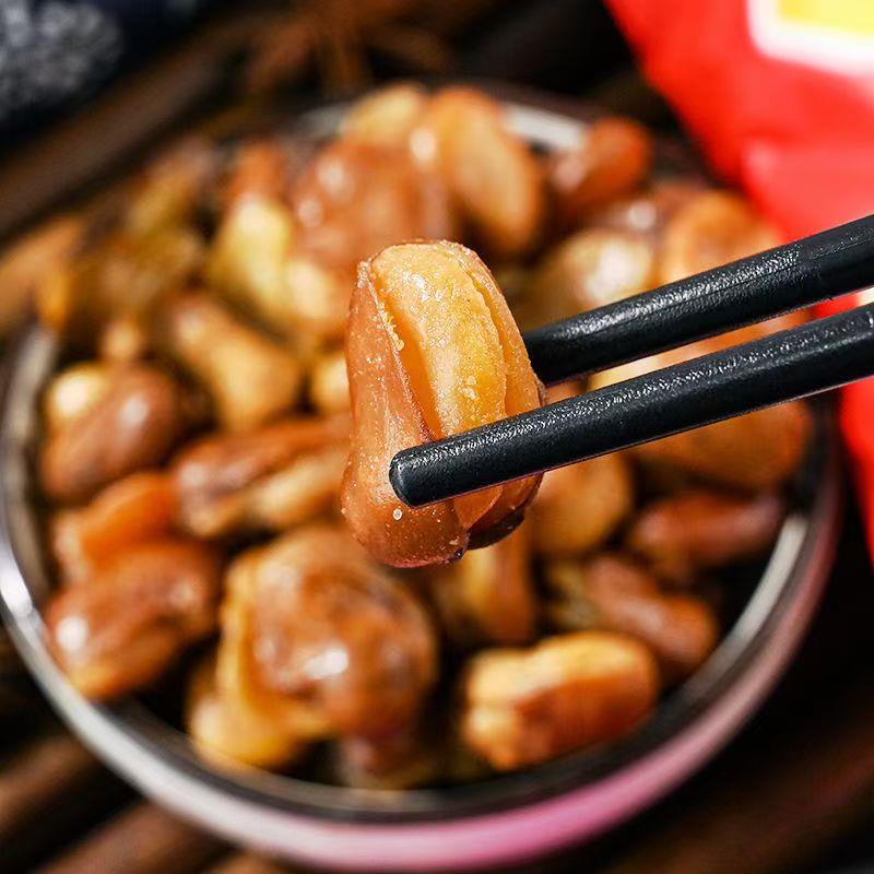 §牛肉味兰花豆50克蚕豆五香味香辣味烤肉味炒货零食休闲小