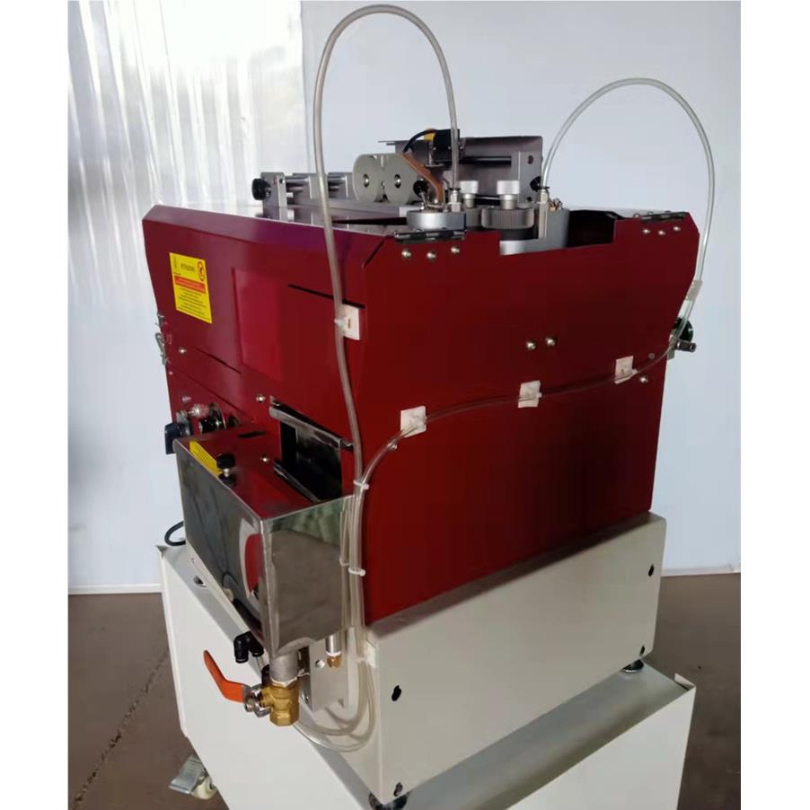 自动带腰带油边机PCF尾染边皮色机涂边机带自动上厂家直销