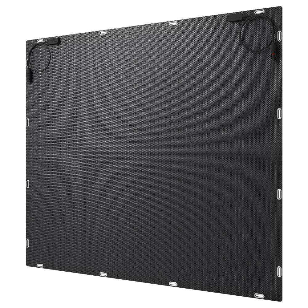 25.8% 50W-500WHBPC全黑防裂柔性太阳能板 阳台光伏太阳能发电板