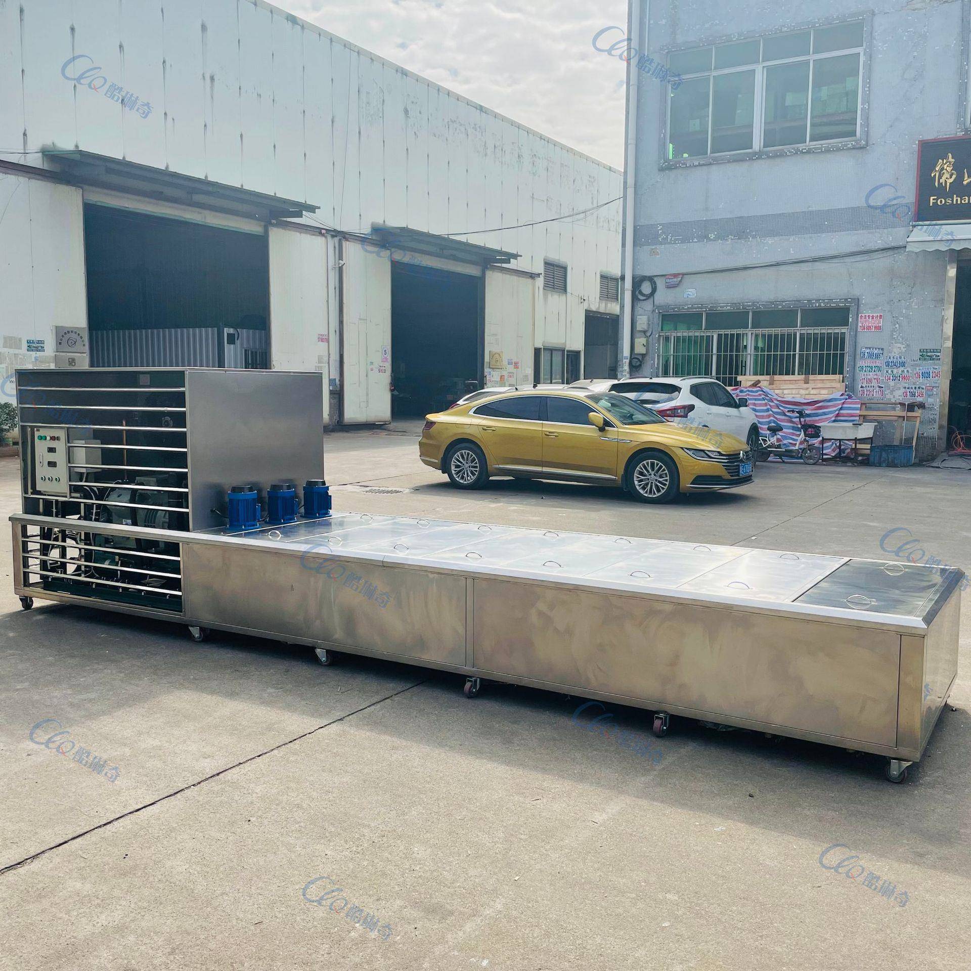 非洲商大型冰棒制冰厂雪糕冰棍生产设备G东北冰棍32783模冰用棒机