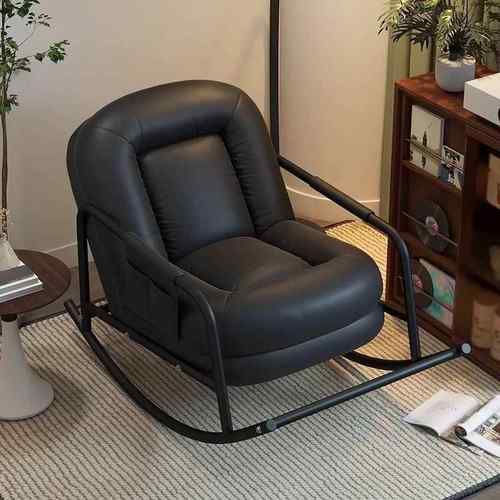 摇椅沙TWI发椅成人家用阳台椅厅闲懒人摇椅客轻奢休单人摇躺椅逍