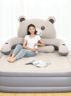 ?人充气床床垫26381一体折叠床打地铺懒床家打用双人气垫单人野营