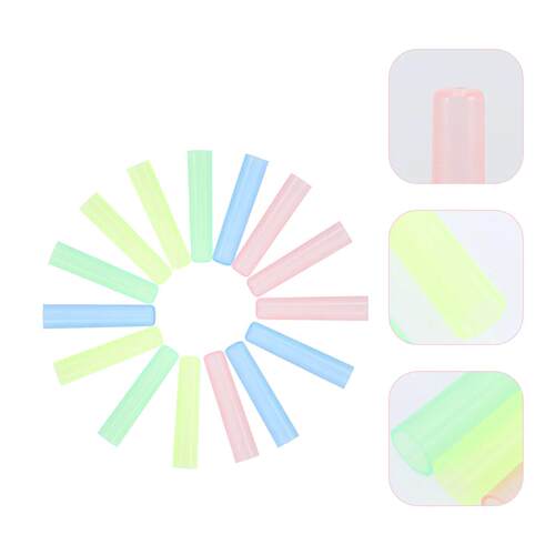 100 Pcs Pencil Cap Tip Knight Plastic Cover Caps for School