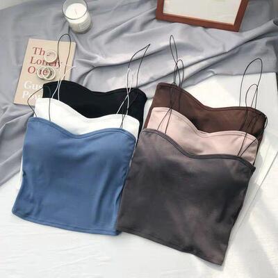 Girl's tank top with camisole, women's inner layer,
