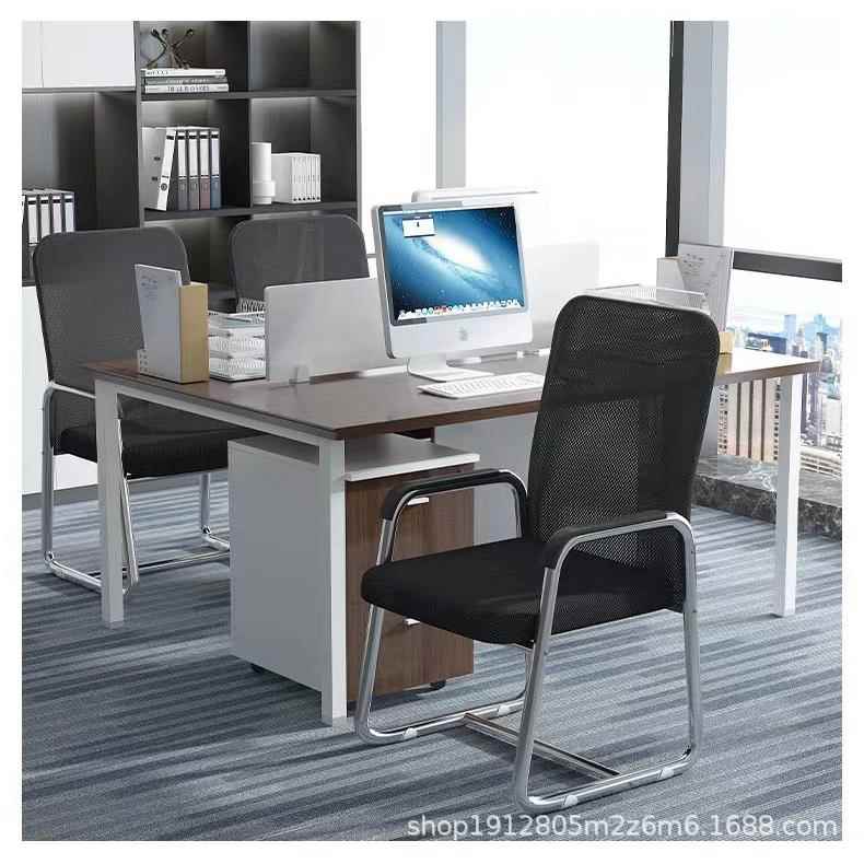 网布透气办公椅舒适靠背座椅棋牌室麻将椅子职工椅会议洽谈椅