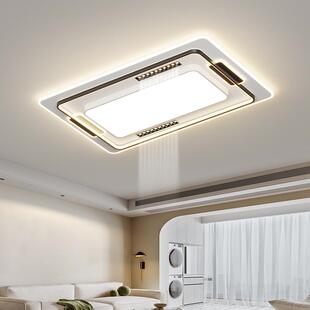 客厅吸顶灯2025新款客厅灯简约现代大气灯具智能射灯网红客厅主灯