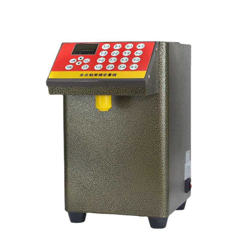 尼布果糖机 奶茶咖啡店饮料16格全自动果糖定量机海外版专用110V