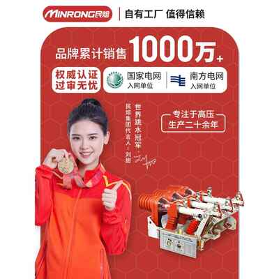 Min Melt手动电动Fn12-12Rd/125A气压分岔刀10Kv高压负极开关
