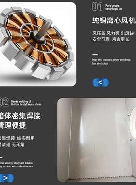 雕刻吸尘箱大功率果绿色吸尘器家用石雕核雕木雕免排气吸尘排气箱