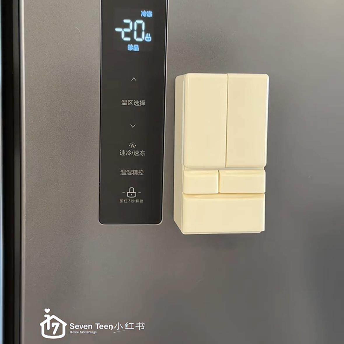 创意迷你家居双门小冰箱磁吸式冰箱贴儿童扮家家酒彷真摆件装饰品