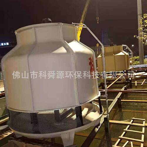 长沙80t小型圆形冷却塔圆形冷却塔供应圆形逆流式冷却塔厂家
