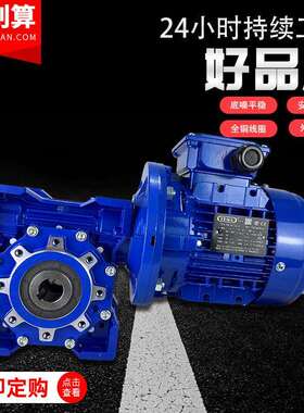 FEMA三相异步铝壳感应电动机系列组合NMRV减速机低耗能/意大利同