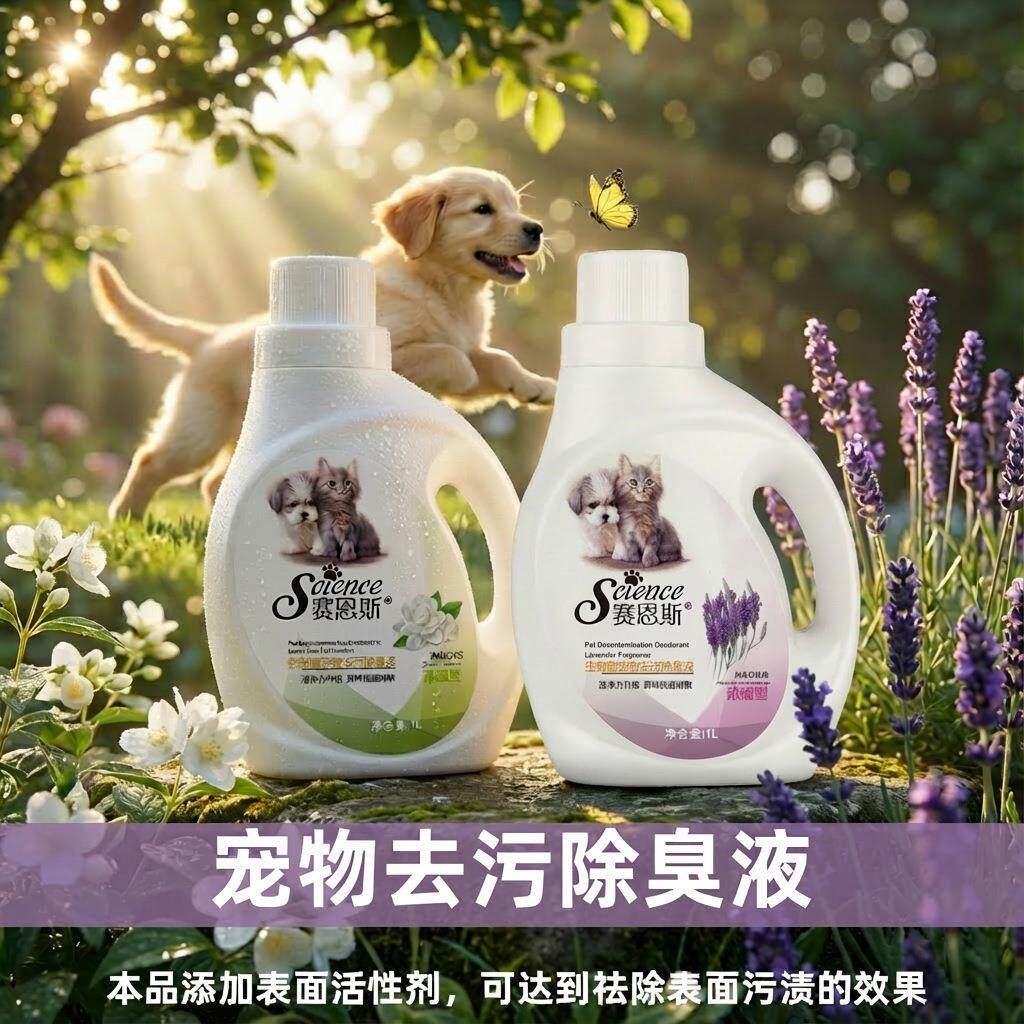 【宠物浓缩去污除臭液】宠物除臭清洁用品猫狗适用室内外清洁去污
