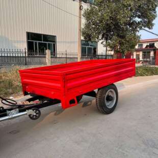 拖拉机车斗加工牵引拖拖斗厂家拖车家用农用机小器设备容型350大