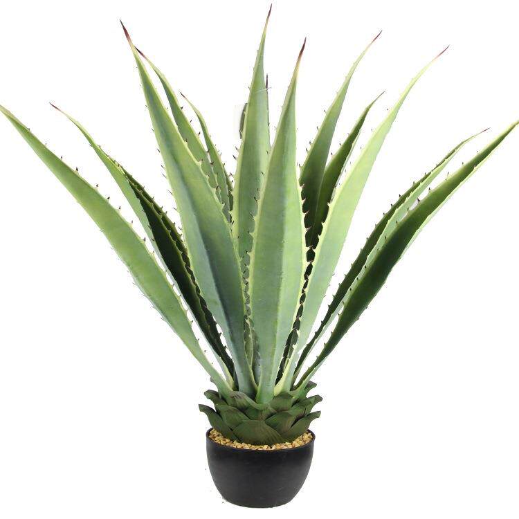 厂家仿真大龙舌兰花卉绿植盆栽大盆景室内植物装饰摆设摆件