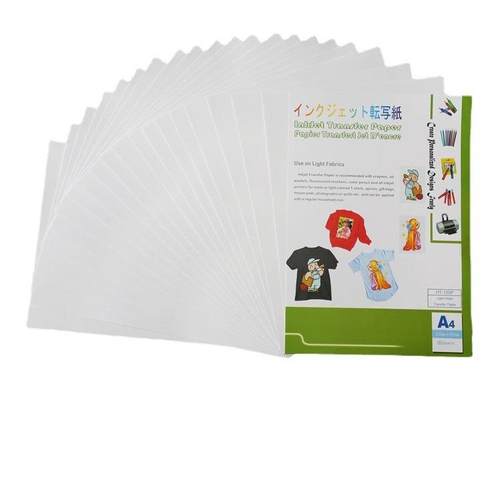 A4浅色喷墨热转印纸T恤热转印纸喷墨热转印纸Heat Transfer Paper